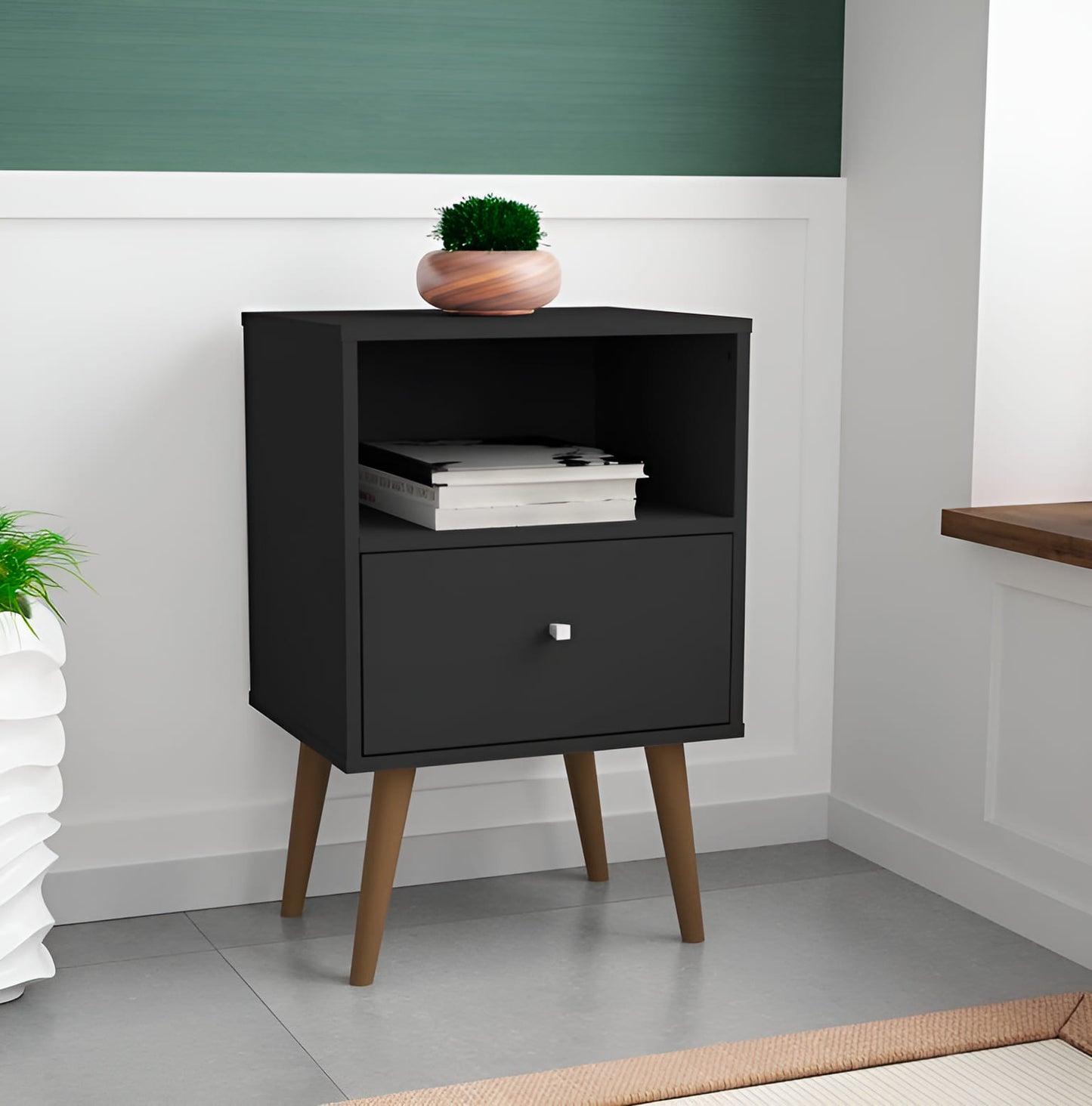 Dazire 1 Drawer Nightstand