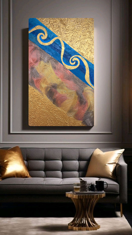 Golden Swirls