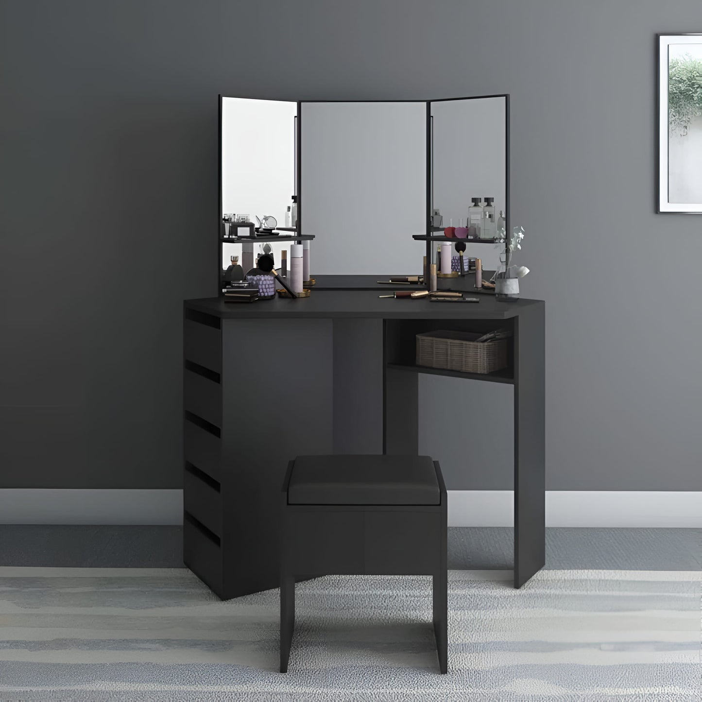 Jion Mirrored Dressing Table