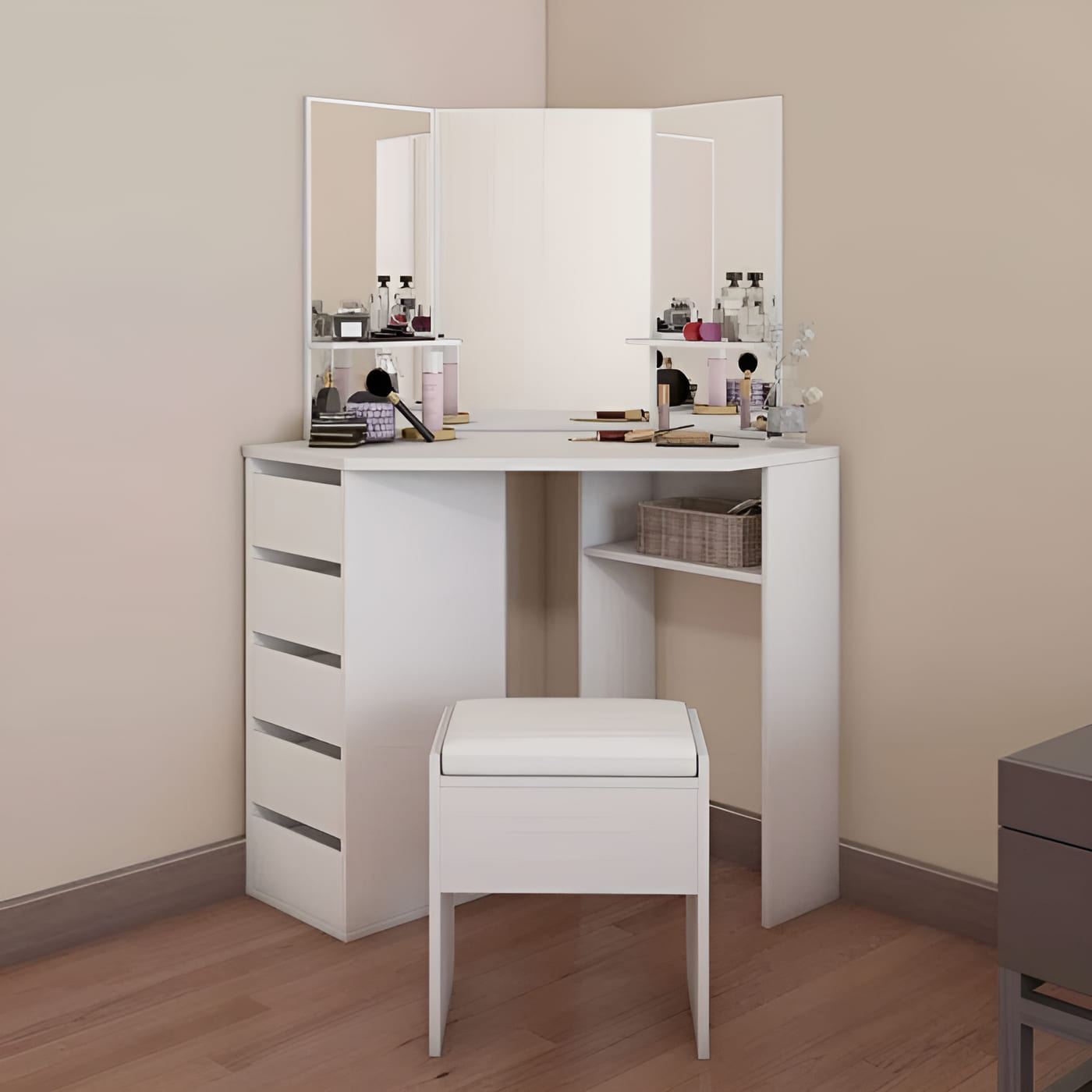 Jion Mirrored Dressing Table