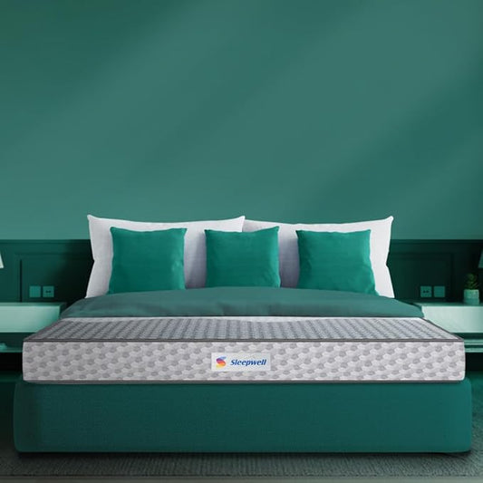 Sleepwell Ortho Pro Profiled Foam | 10 Night Trial | Impressions Memory Foam Mattress With Airvent Cool Gel Technology