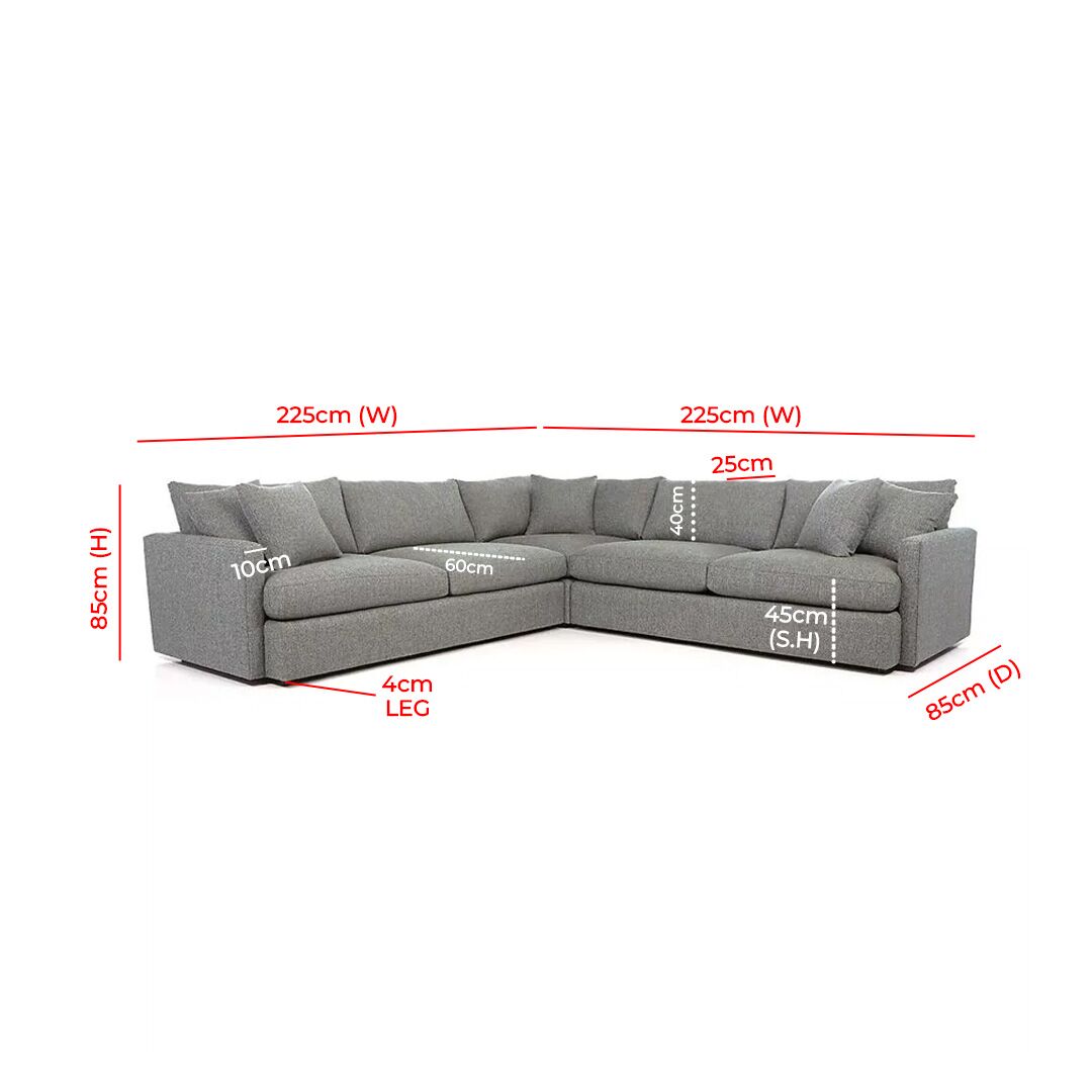 Queen Lounge Corner Sofa