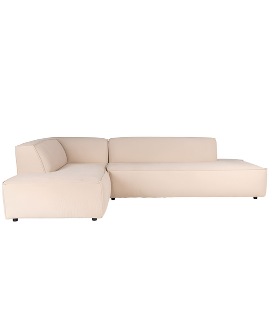 Cozy Corner Sofa, Beige color